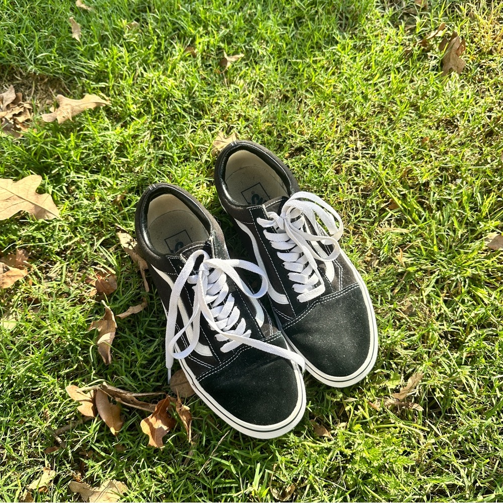 VANS Old Skool Black & White Shoes
